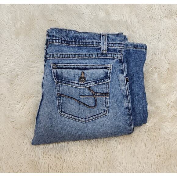 Tommy Hilfiger Y2K Light Blue Jeans Womens Size 5R (28x32) Jill Jean Flared Pant - Picture 6 of 7